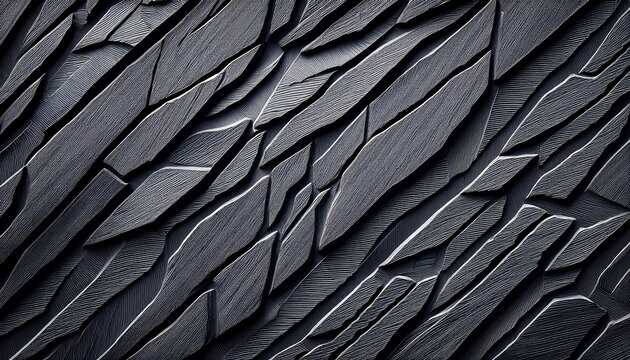 dark gray slate stone texture natural rugged diagonal pattern background