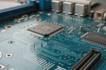 Fototapeta premium electronic circuit board