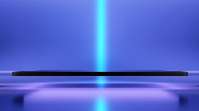 Minimal Digital Upload Interface with Vertical Enterprise Energy Beam