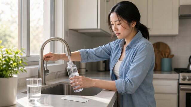 Forever Chemicals Young East Asian Household Realistic Adult Female