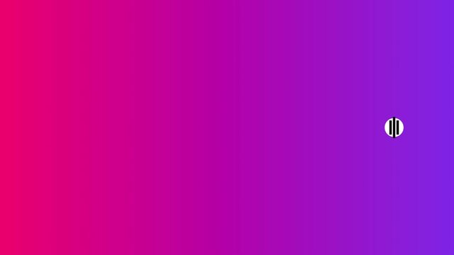 Minimalist loading spinner animation on vibrant pink and purple gradient 4k background, progress waiting