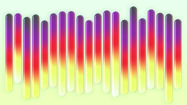 Pink Yellow Magenta Liquid Glass Gradient Motion Background, Smooth Flowing Liquid Glass Animation Seamless Loop, 4K