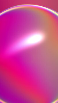 Pink Magenta Cream Liquid Glass Gradient Motion Background, Smooth Flowing Liquid Glass Animation Seamless Loop, 4K
