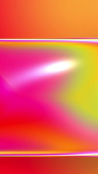 Yellow Orange Green Liquid Glass Gradient Motion Background, Smooth Flowing Liquid Glass Animation Seamless Loop, 4K