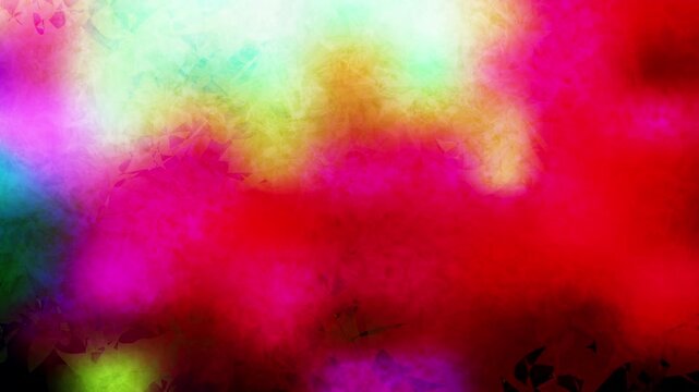 Vibrant Abstract Multicolored Light Texture 4K