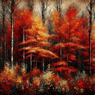 autumn in the forest
