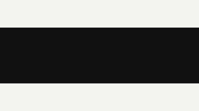 Minimalist 4k black horizontal line animation on white background, black line motion