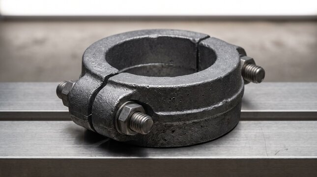 Cast Zinc Sacrificial Anode Collar Ring Clamp