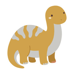 A creative paper-cut style dinosaur illustration, perfect for children's design. © Felipe