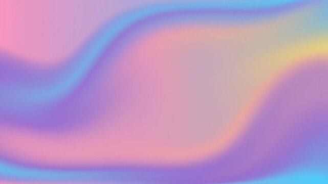 Pastel Gradient Color Morphing Abstract Motion Background Pink Blue Seamless Loop Animation