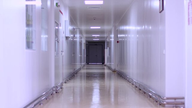 corridor in hospital corridor