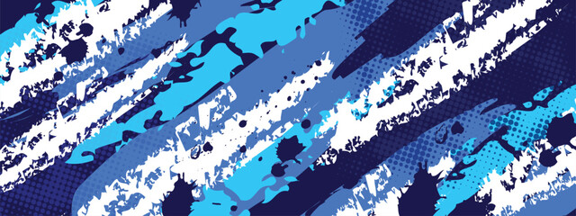 Modern E-Sports Gaming Team Festive Wallpaper, Energetic Extreme Sport Graphic Asset Decoration © Trivic