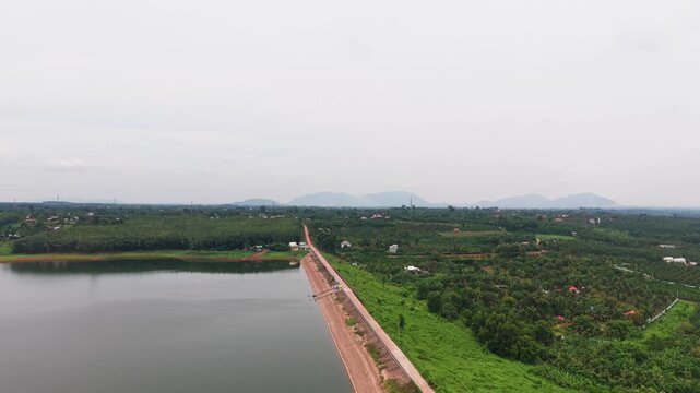Explore Kim Long in Ho Chi Minh, Vietnam near the river and green fields
