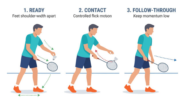 Tennis Serve Technique Steps Illustrated for Beginners