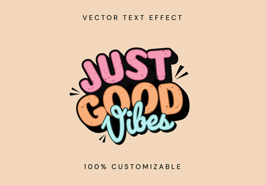 Printable Groovy Text Effect