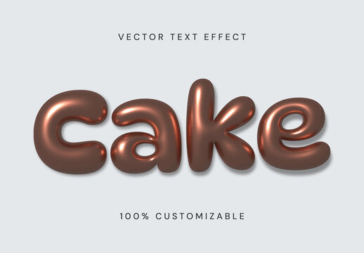 Glitter Bubble Text Effect