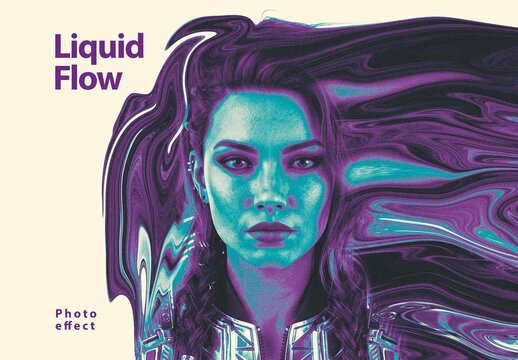 Liquid Flow Photo Effect