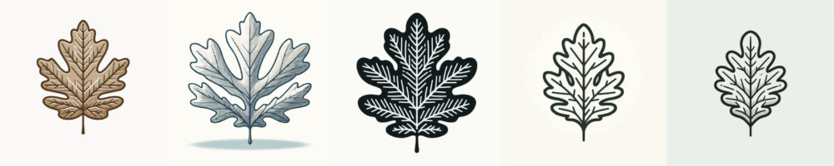 Oak Leaf Vector Illustration © Fajar