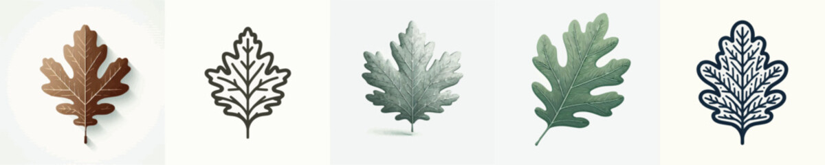 Oak Leaf Vector Illustration © Fajar