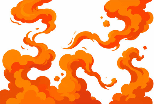 background smoke bomb illustration design creative
