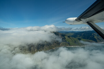 California Central Coast from airplane © Nicolo