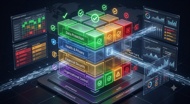 Regulatory Compliance Framework 4K - Multi-Standard Adherence, Governance Control