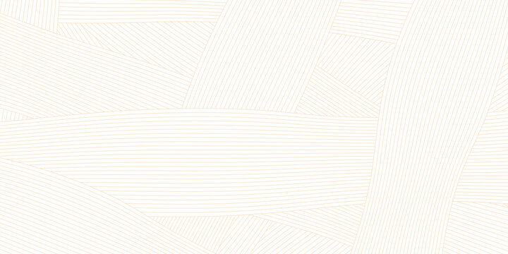 Yellow instant noodles, pasta, and spaghetti textures with geometric wavy lines. eps 10 illustration