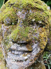 Traditional Balinese style statue in close up © Bali N Lens Service