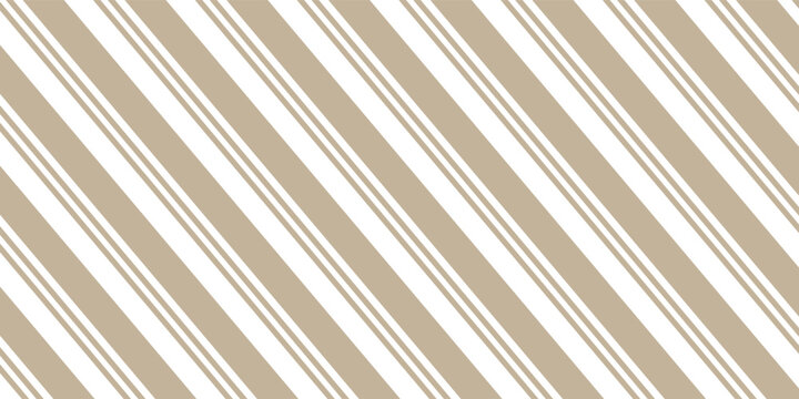 Candy Cane Stripes Seamless Pattern - Diagonal candy cane stripes repeating pattern design