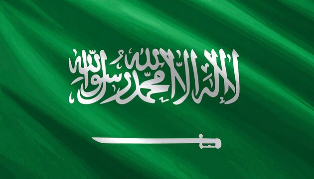 Saudi Arabia flag.