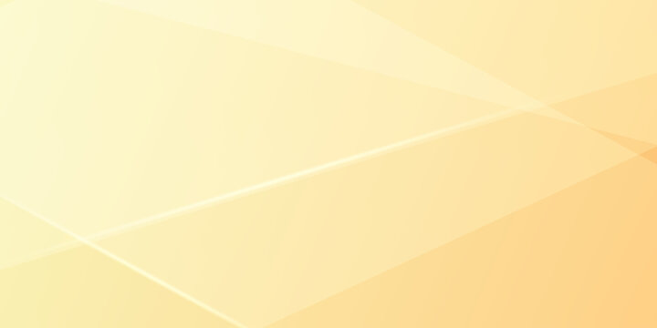 Abstract yellow and orange geometric background with soft intersecting light lines