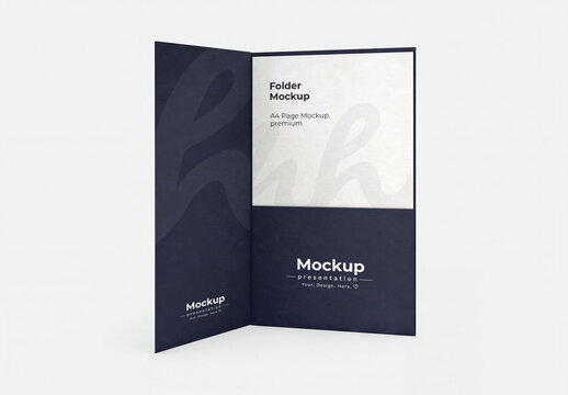 Poket Folder Mockup