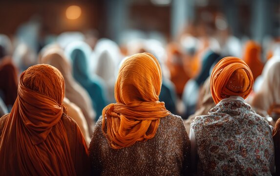 Community Gathering at Gurdwara for Langar Service by Volunteers