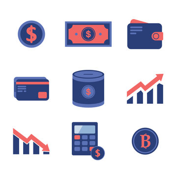 Money & Investment Illustration Set