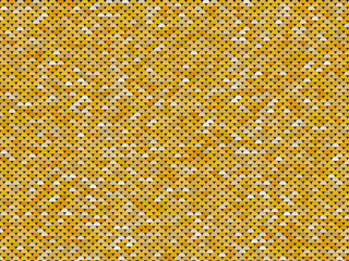 Overlapping Scale Pattern Bold Geometric Repeat Wallpaper © iushakovsky