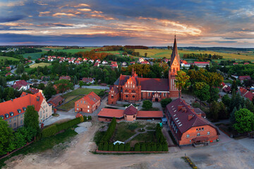 Bazylika Narodzenia Najświętszej Maryi Panny w Gietrzwałdzie.  © Janusz Lipiński