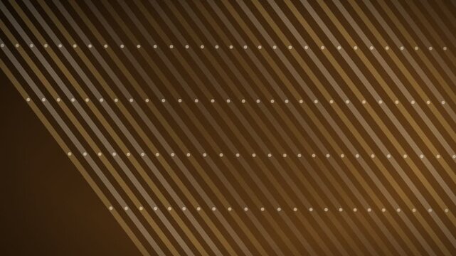 Parang Batik Inspired Nusantara Pattern Motion Background Loop 4K - Amber Earth