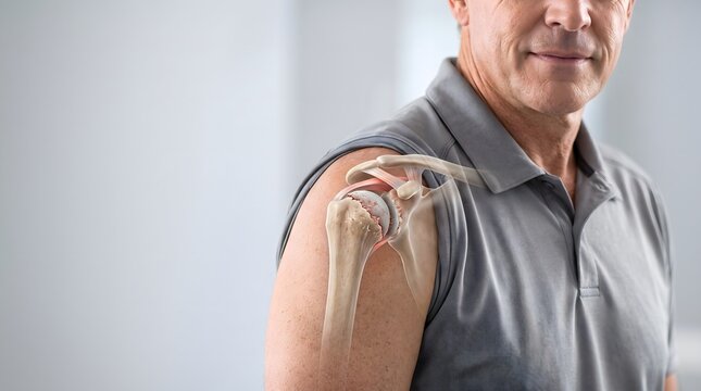 Shoulder Osteoarthritis with Degenerated Joint Anatomy in Older Adult