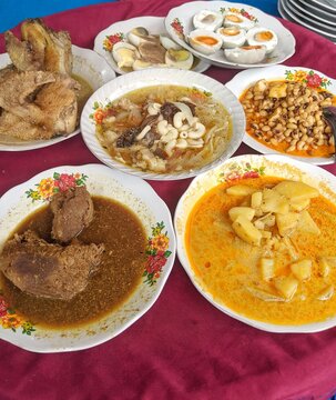 Food served in redang Malay culture
