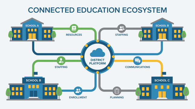 Connected Education District Platform for Back-To-School