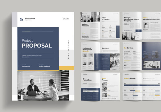 Business Proposal Brochure Template
