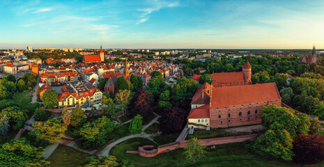 Olsztyn. Zamek Kapituły Warmińskiej.