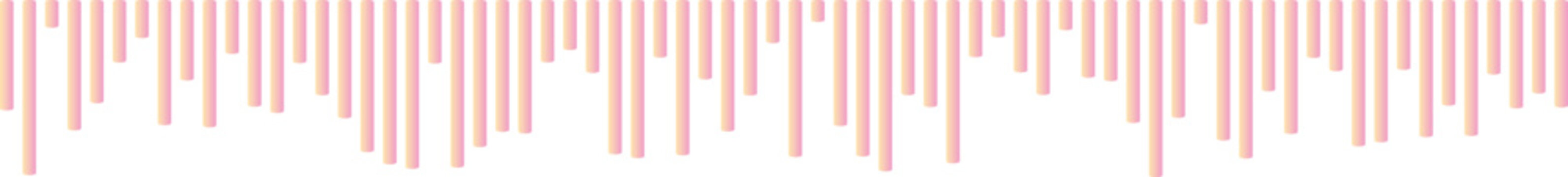 Abstract pink paint drip seamless pattern on transparent background, sweet syrup liquid flow graphic.