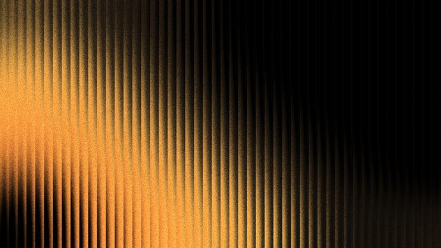 Luminous corrugated visual background in orange and yellow hues with soft blurred edges for computer desktop monitor and tech startup concept.