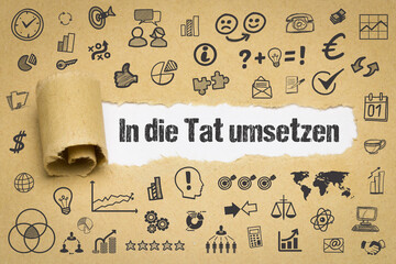 In die Tat umsetzen   © magele-picture