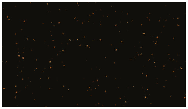 Sparkling stars in dark space background