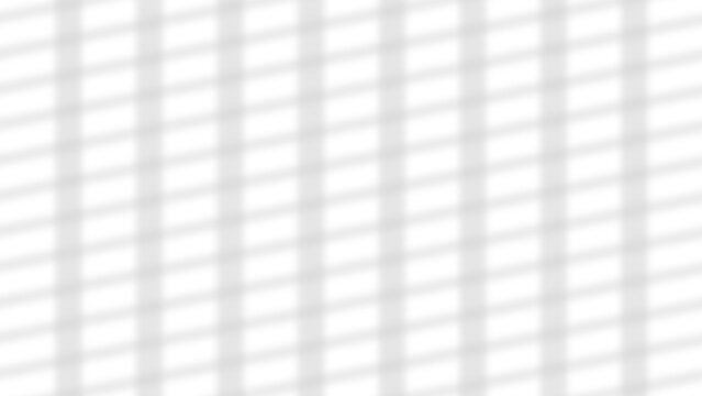 Window blind shadow overlay on a clean surface during daytime for graphic design elements Isolated on transparent background