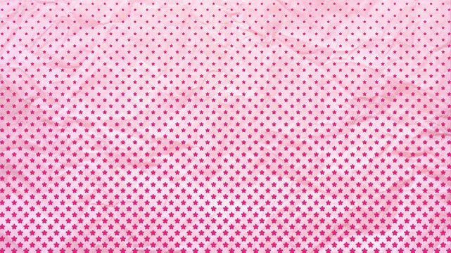Abstract pink background with a repeating pattern of small dark dots.