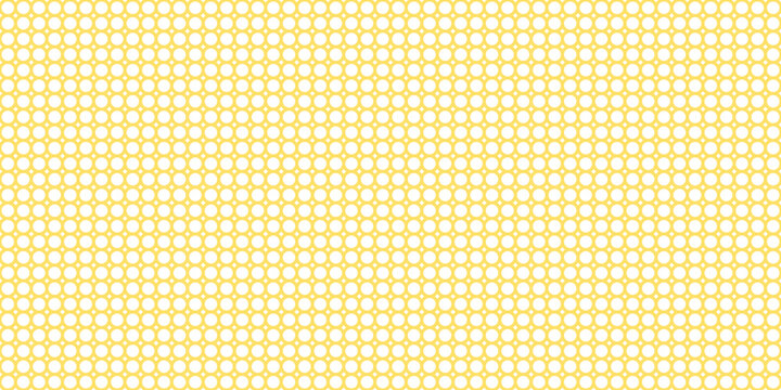 Seamless yellow dot grid pattern, cute polka tile background, minimal geometric texture