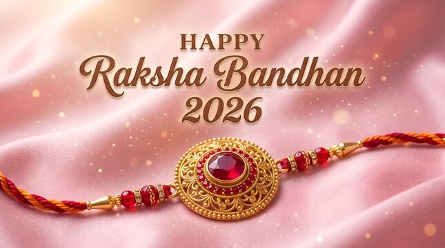 Happy Raksha Bandhan Indian festival celebration cultural background